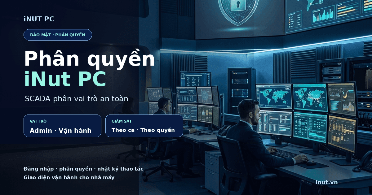Ảnh bìa nguồn về phân quyền người dùng trên iNut PC